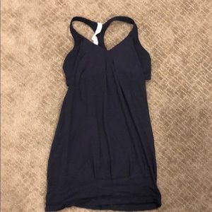 Lululemon racerback tank w built in sports bra